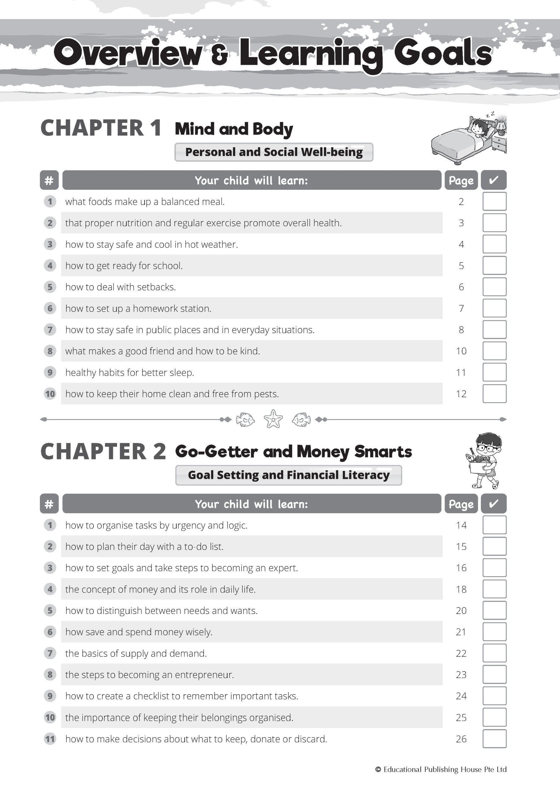 Life Skills to Prepare for Primary 1