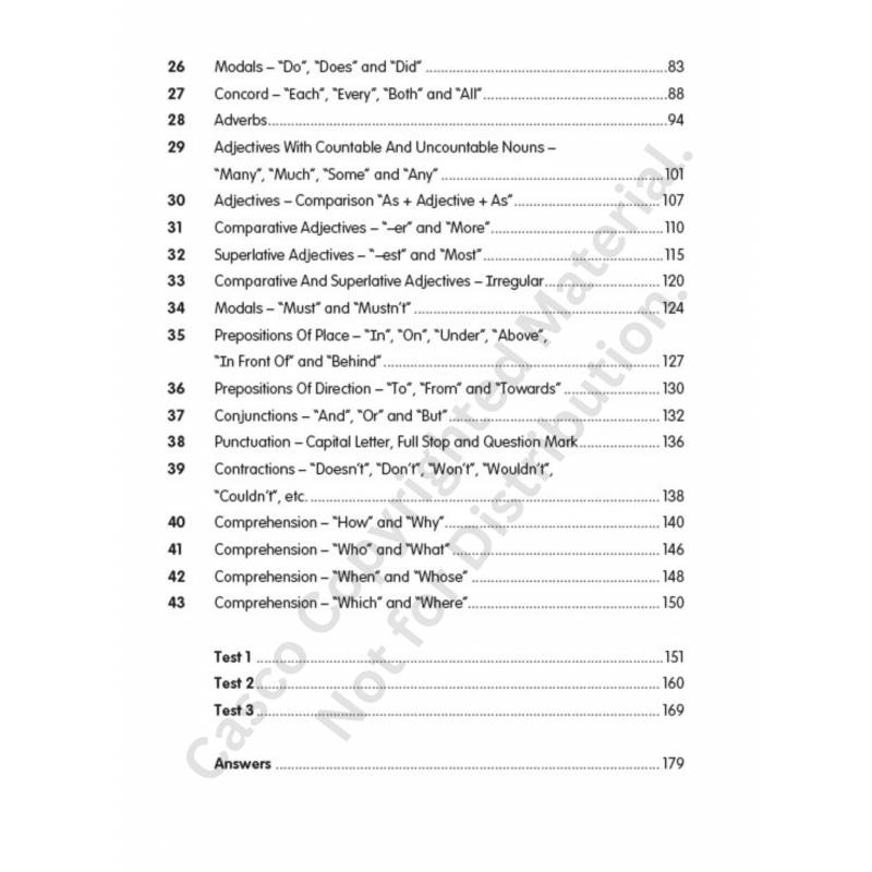 Better Grammar Workbook Primary 2