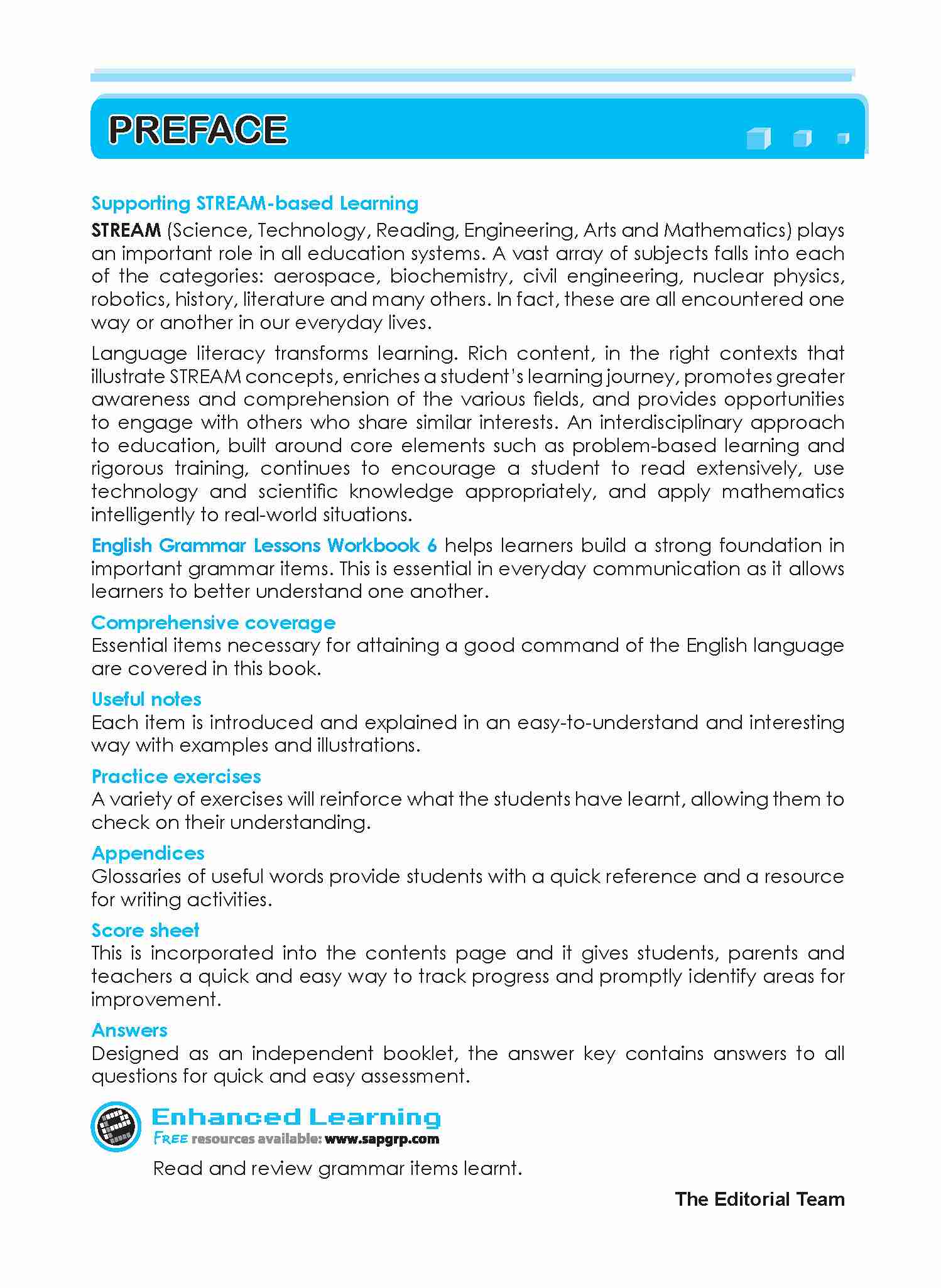 English Grammar Lessons Workbook 6 – Popular Book Company Pte Ltd