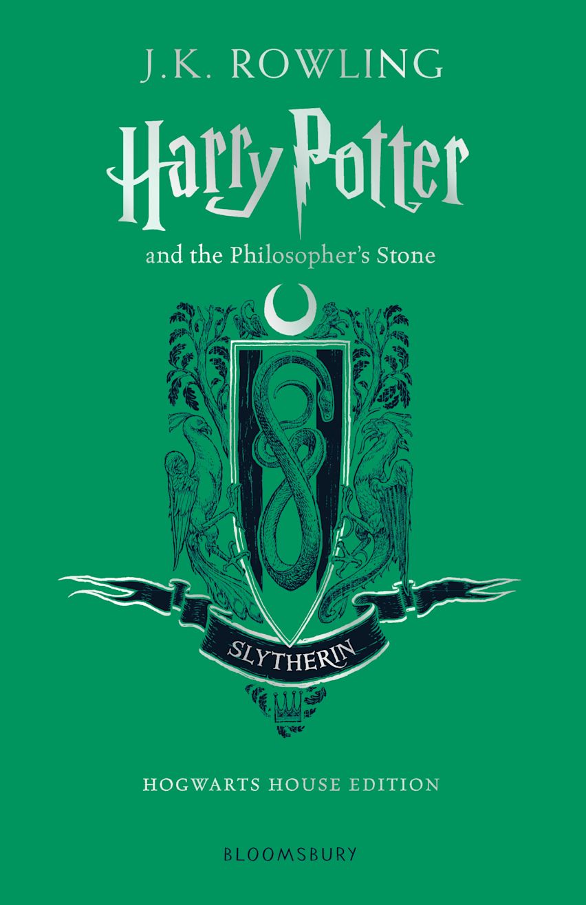 Harry Potter and the Philosopher's Stone – Slytherin Hogwarts House Edition (Hardcover)
