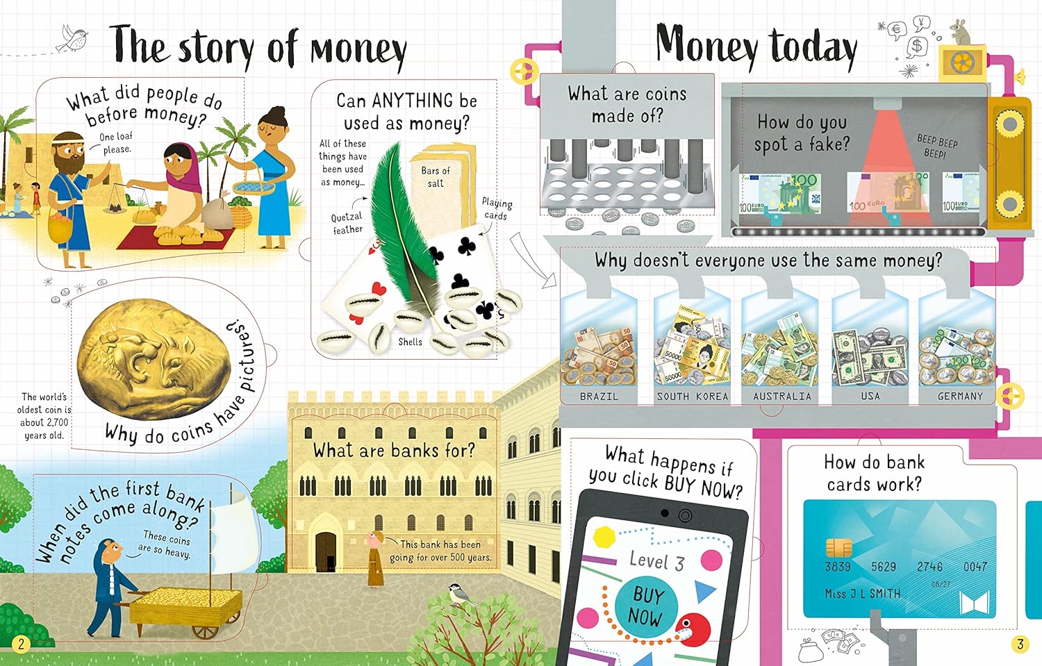 Lift-The-Flap Questions and Answers about Money