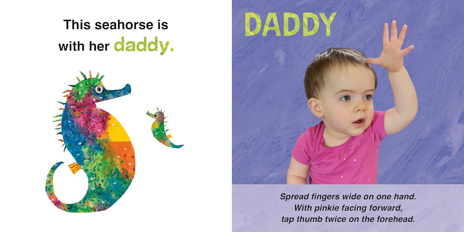 The Very Hungry Caterpillar's First Signs: ASL That Babies & Toddlers Can Use (Board Book)