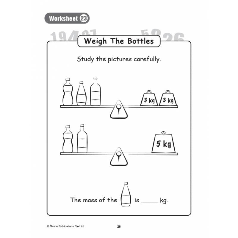 Pre-School Everyday Maths Thinking Skills Book 4