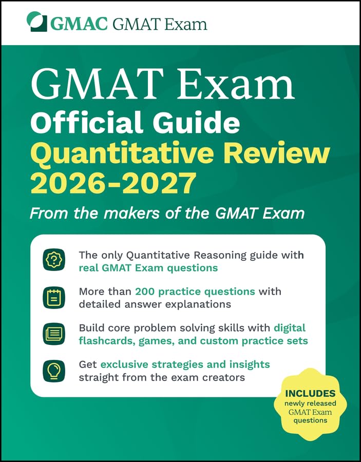 GMAT Official Guide Quantitative Review (Paperback)