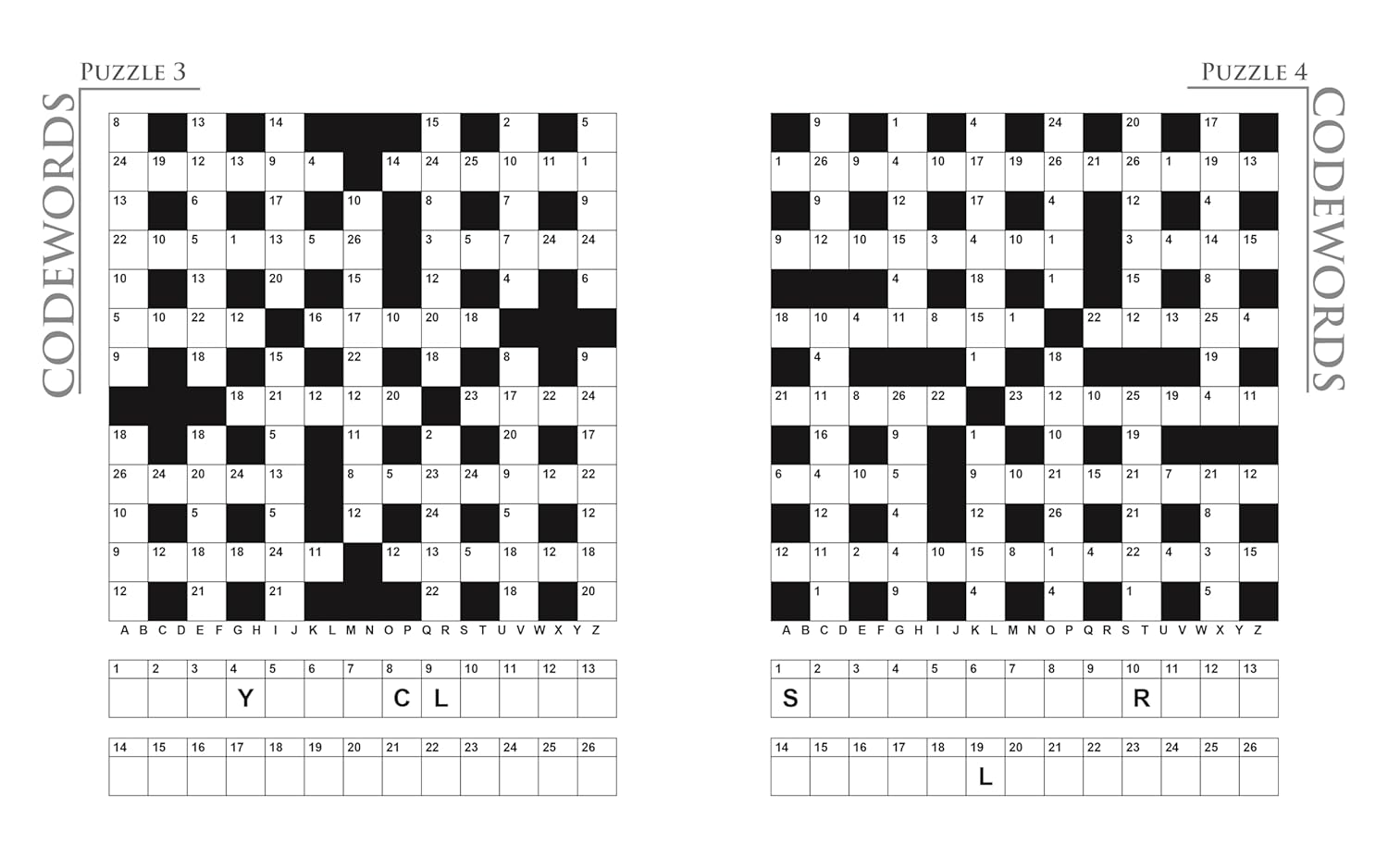 Codewords (Bewildering Brain Teasers For Adults) (Paperback)