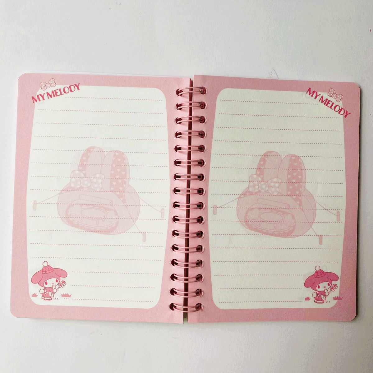 SANRIO A6 SPIRAL NOTEBOOK (MY MELODY) MXLYXQ03-MM