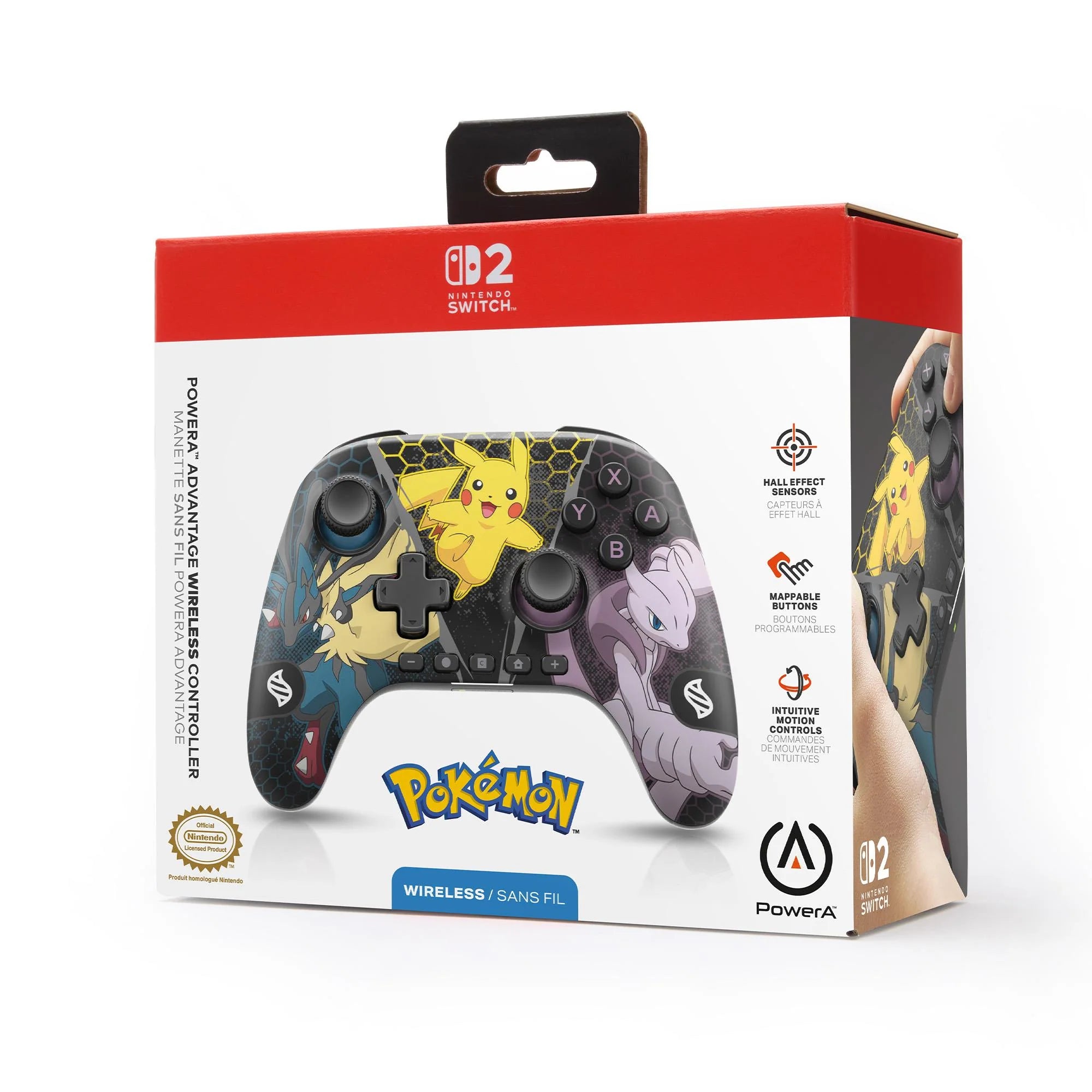 PowerA Nintendo Switch 2 Advantage Wireless Controller - Pokemon: Mega Evolutions