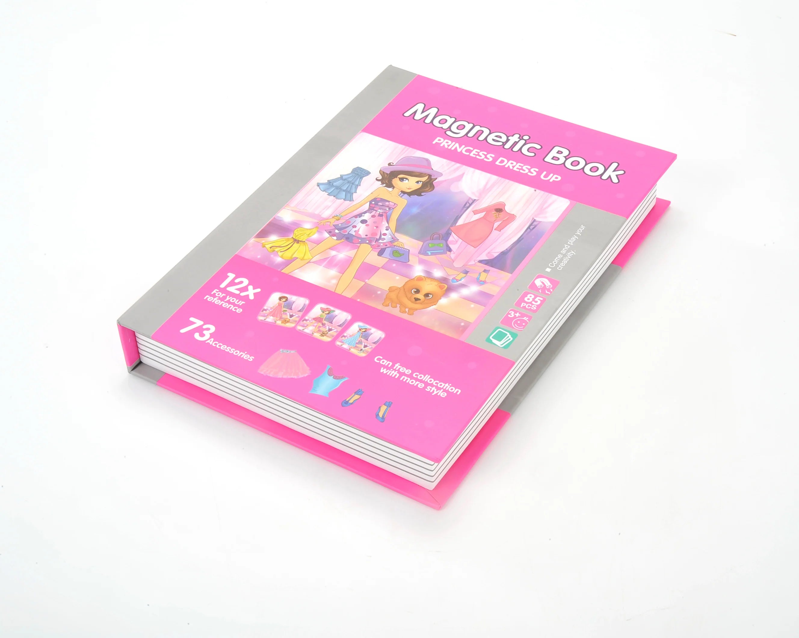 KIDMORO MAGNETIC PUZZLE FASHION GIRL