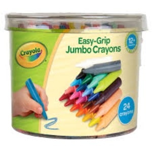 CRAYOLA MFC EG JUMBO CRAYONS 24'S 811481