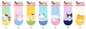 SANRIO & FRIENDS BOAT SOCKS - 4 POCHACCO