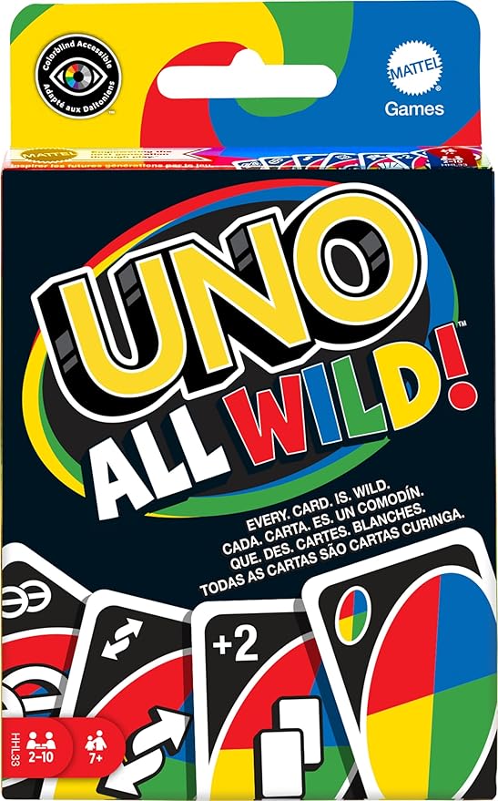 MATTEL UNO ALL WILD