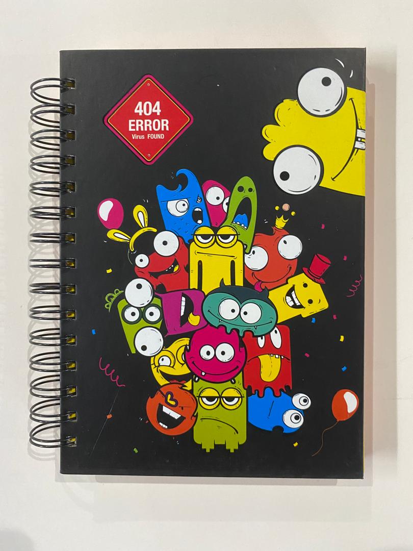 POP BAZIC Note A5 Book Neon Colour 80gsm 120sheets