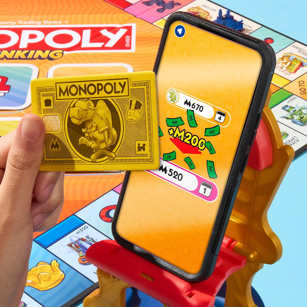 HASBRO MONOPOLY APP BANKING BOARD GAME