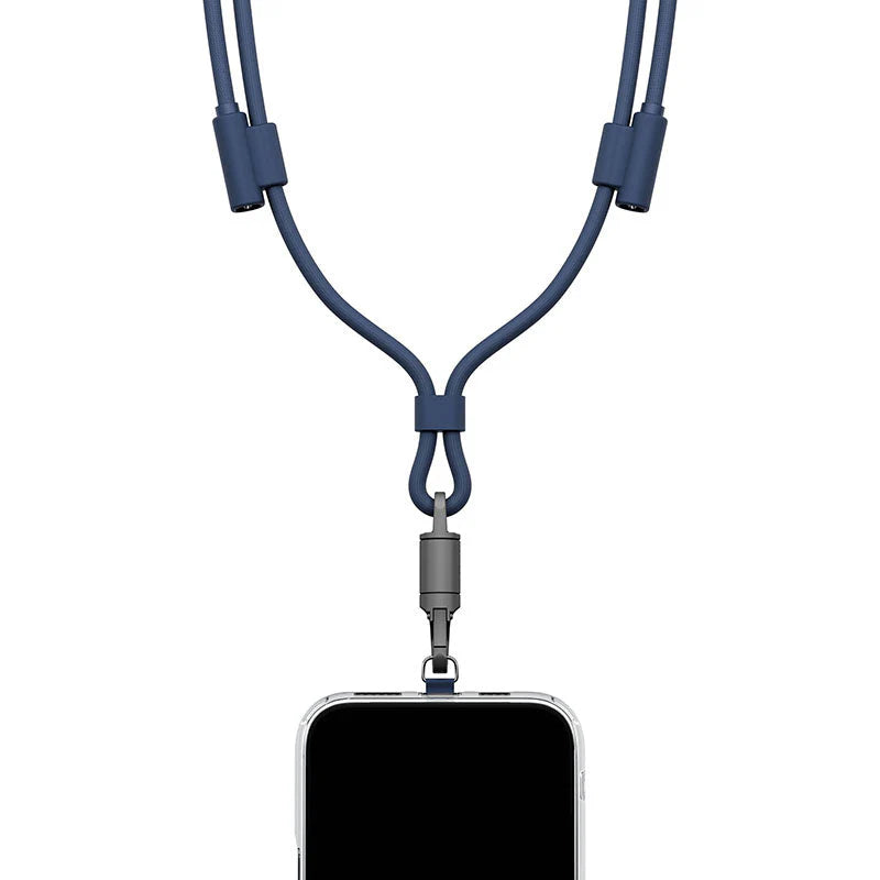 Energea Lasso Lanyard C-C Cable - Blue