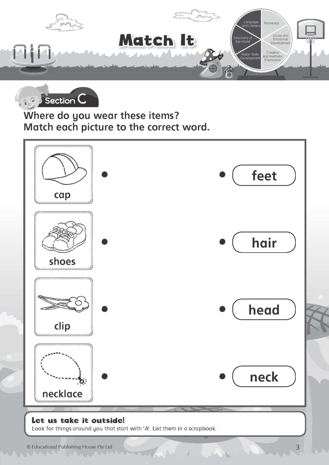 Nursery English 'i Love School!' Weekly Practice