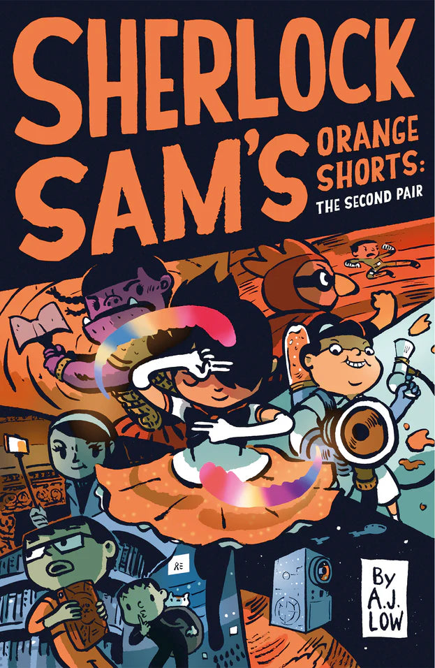 Sherlock Sam’s Orange Shorts: The Second Pair