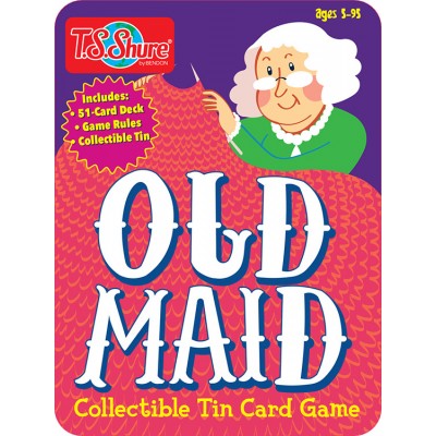 BENDON COLLECTIBLE TIN CARD GAME OLD MAID
