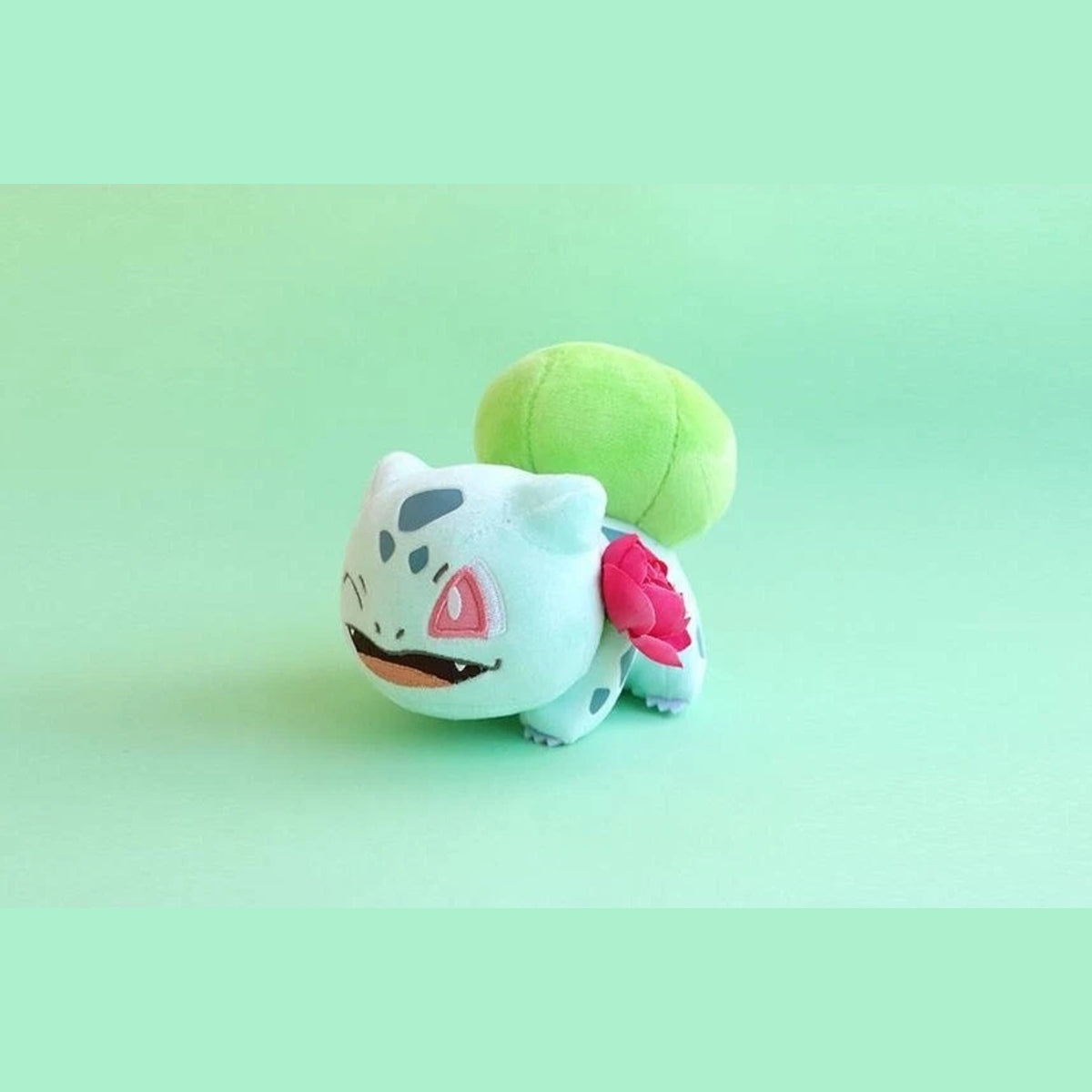 Pokémon Bulbasaur with Flower Plush Toy