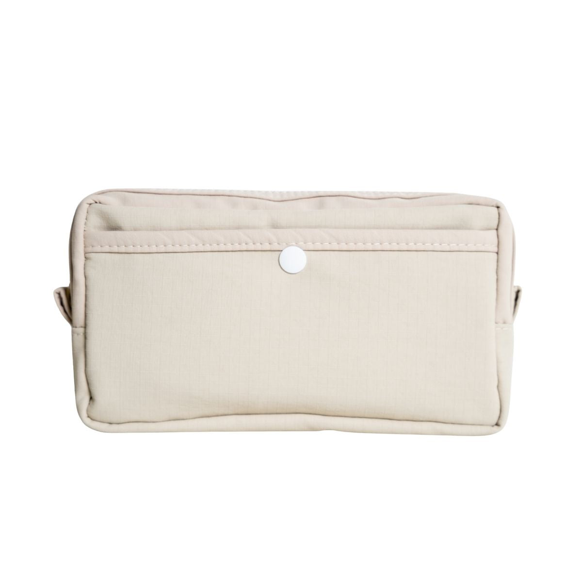 Pop Bazic Triple Zip Pencil Bag (Light Brown) - PB-907-Light Brown