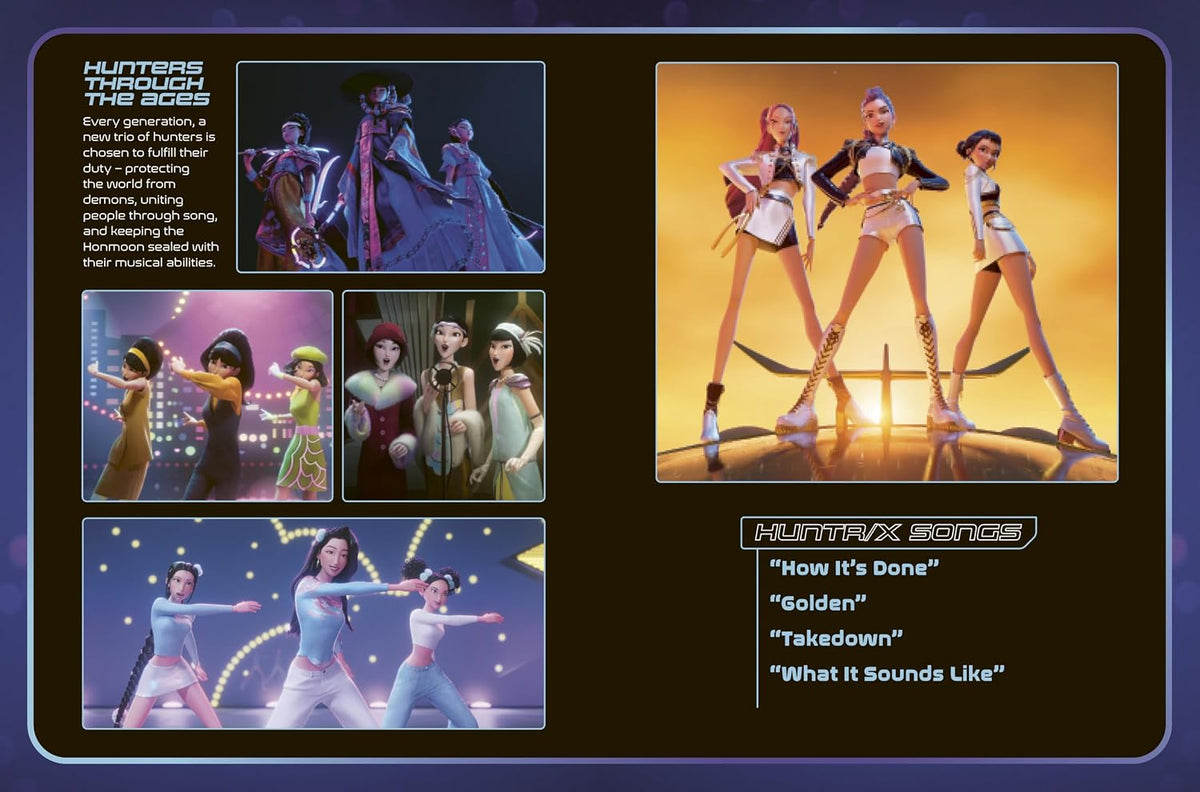 KPop Demon Hunters: Official Sticker Book (Paperback)