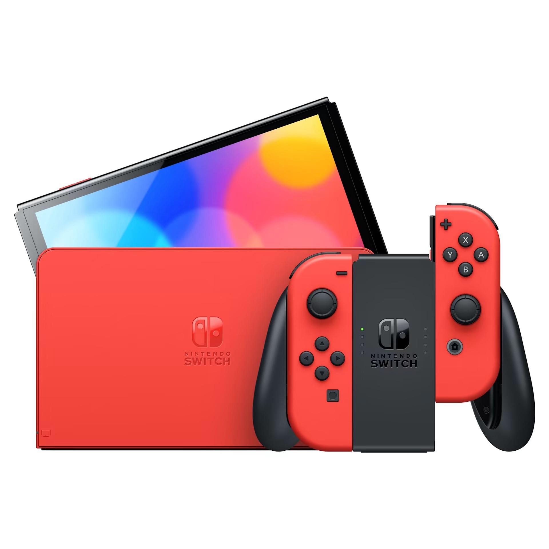 Nintendo Switch - OLED Model: Mario Red Edition