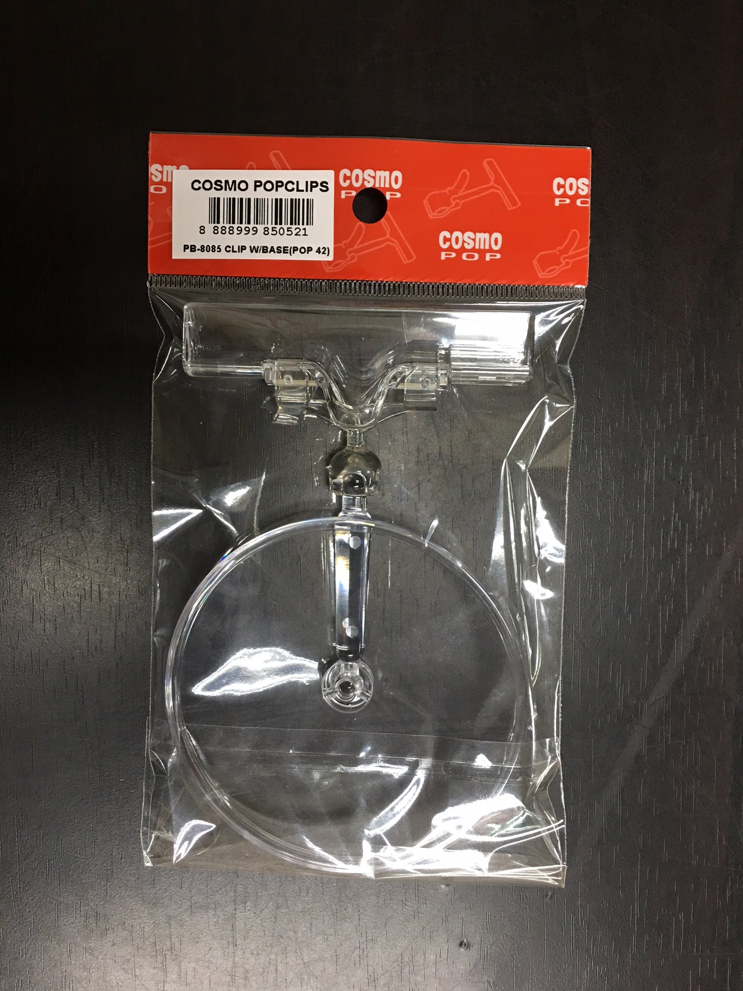 Cosmo Popclip Pb-8085 Clip W/Base(Pop42)