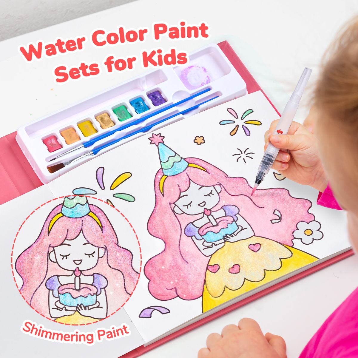 JOYCAT WATER COLOUR PAINTING PRINCESS