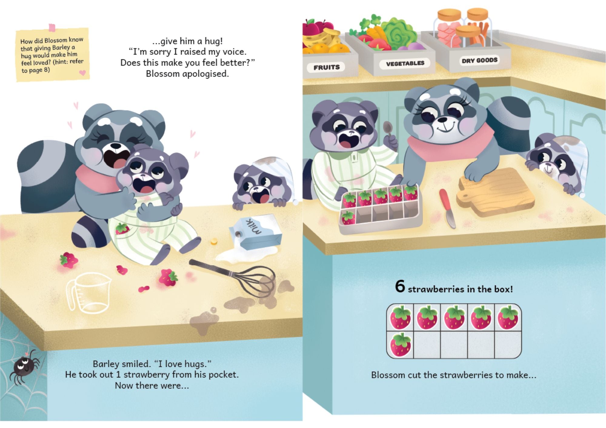 Maths Storybook: The Breakfast Surprise! - Counting, One-to-one correspondence (3-6yo)