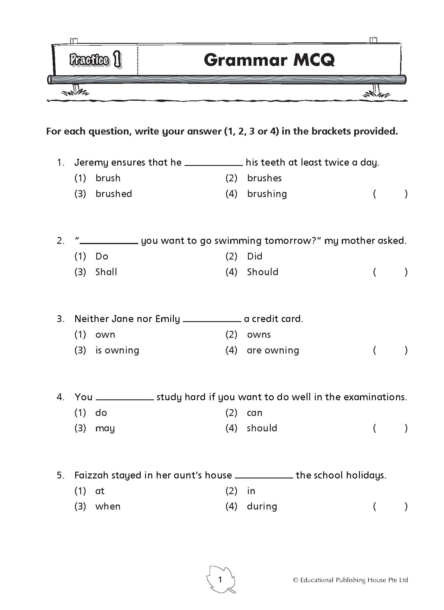 Primary 5 English Practice 1000+ 