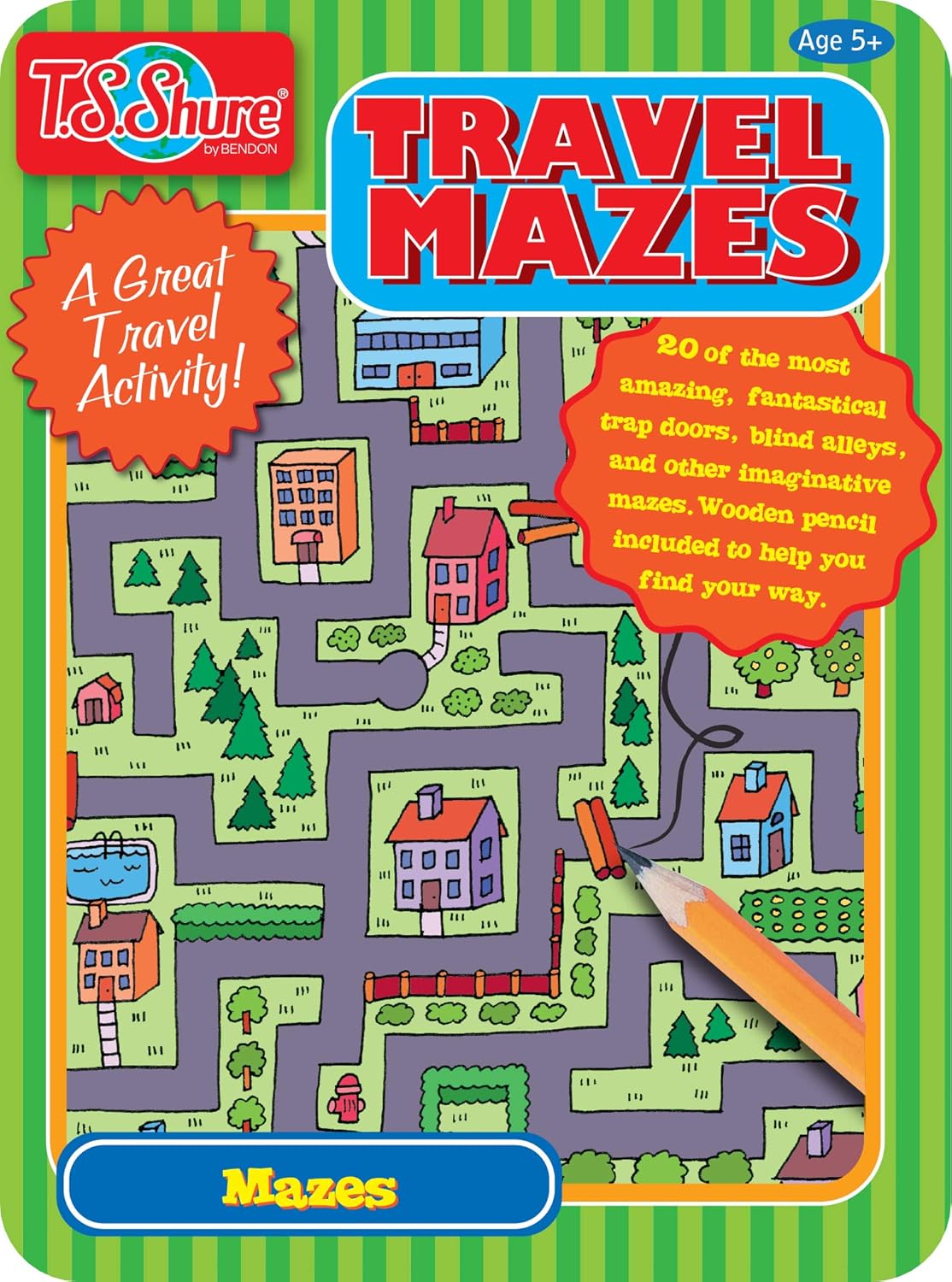 BENDON TRAVEL MAZES ACTIVITY TIN