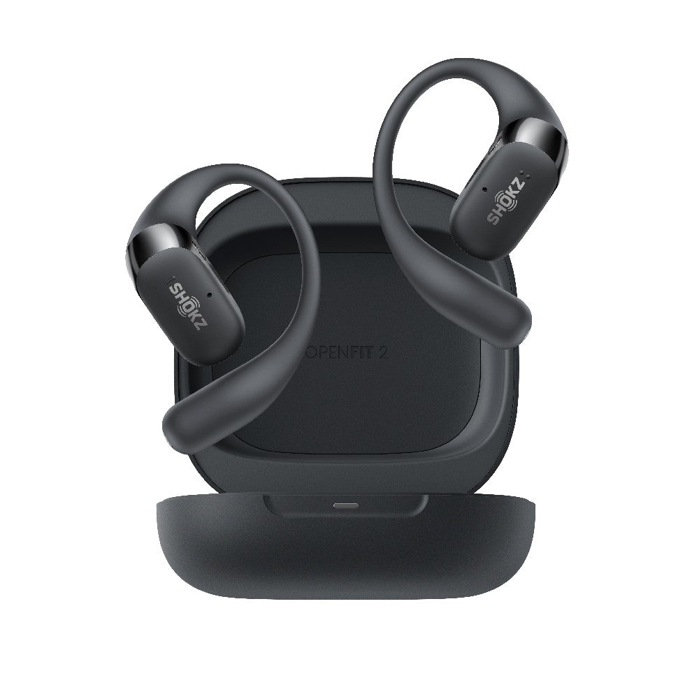 Shokz OpenFit 2 Open-Ear True Wireless Earbuds (Black)