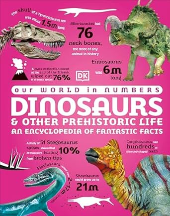 Our World In Numbers Dinosaurs And Other Prehistoric Life