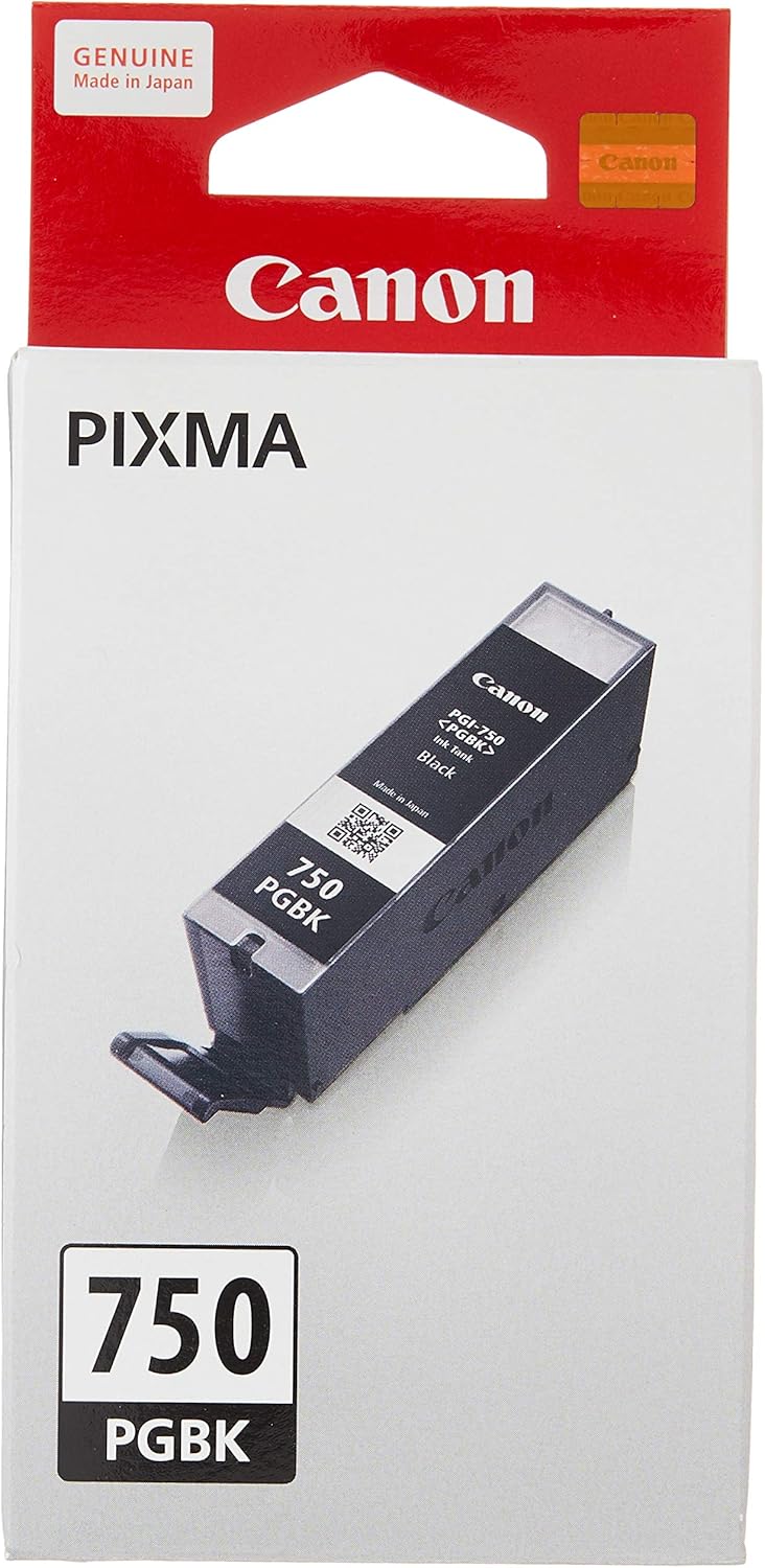 Canon PGI-750 Original Black (Text) Standard Yield Ink Cartridge 
