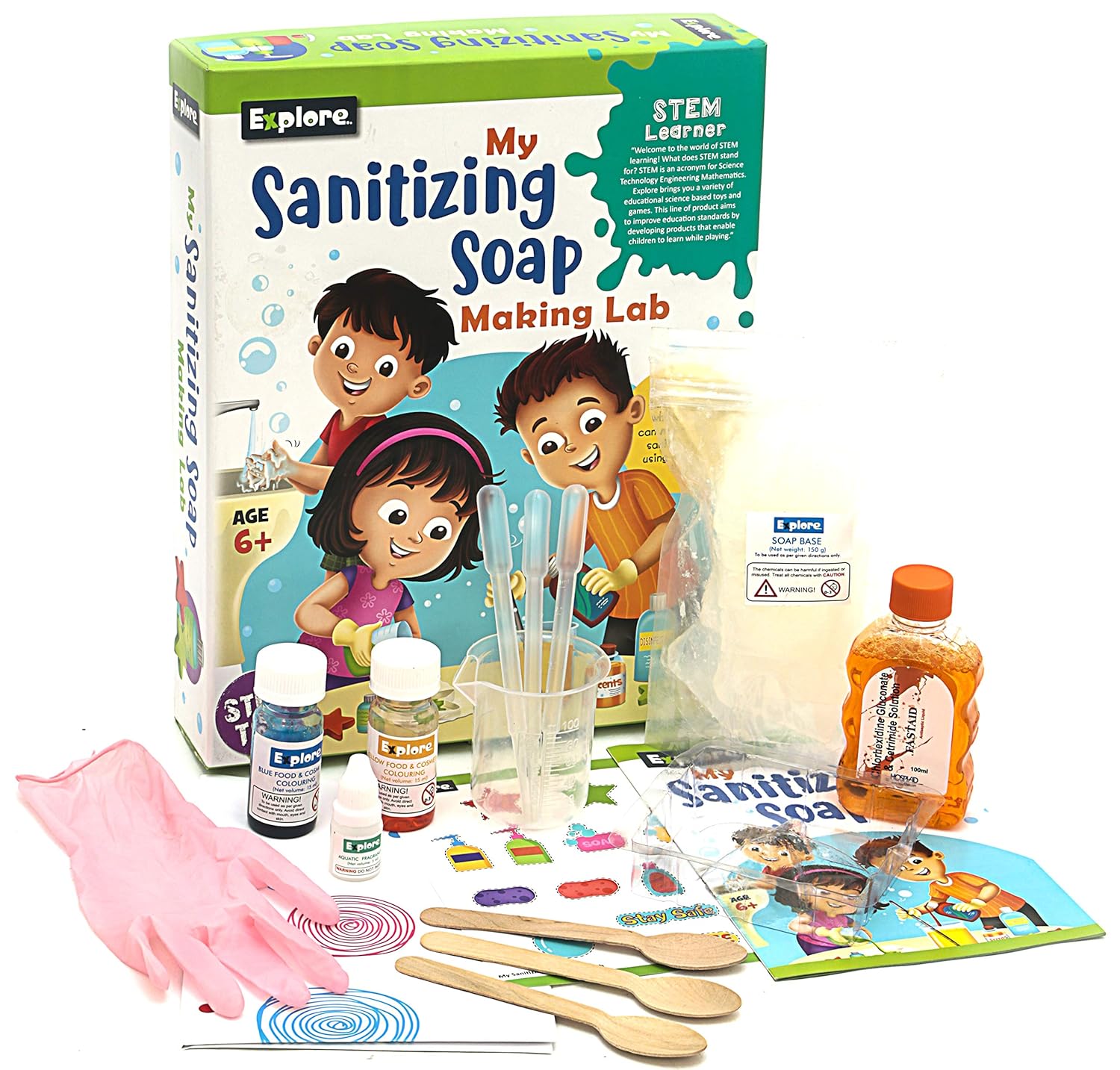 EXPLORE STEM MY SANITIZING SOAP MAKING LAB
