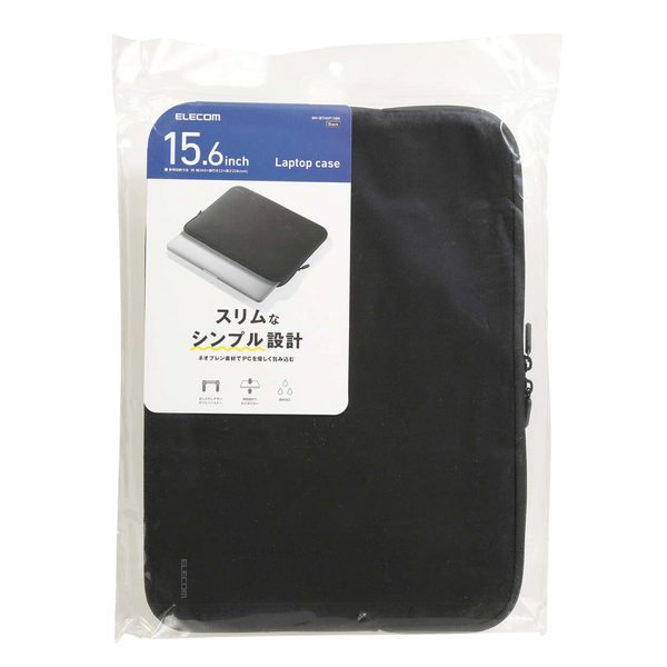 Elecom BM-IBTHNP15BK Inner Bag / 15.6 inch / Slim / Black