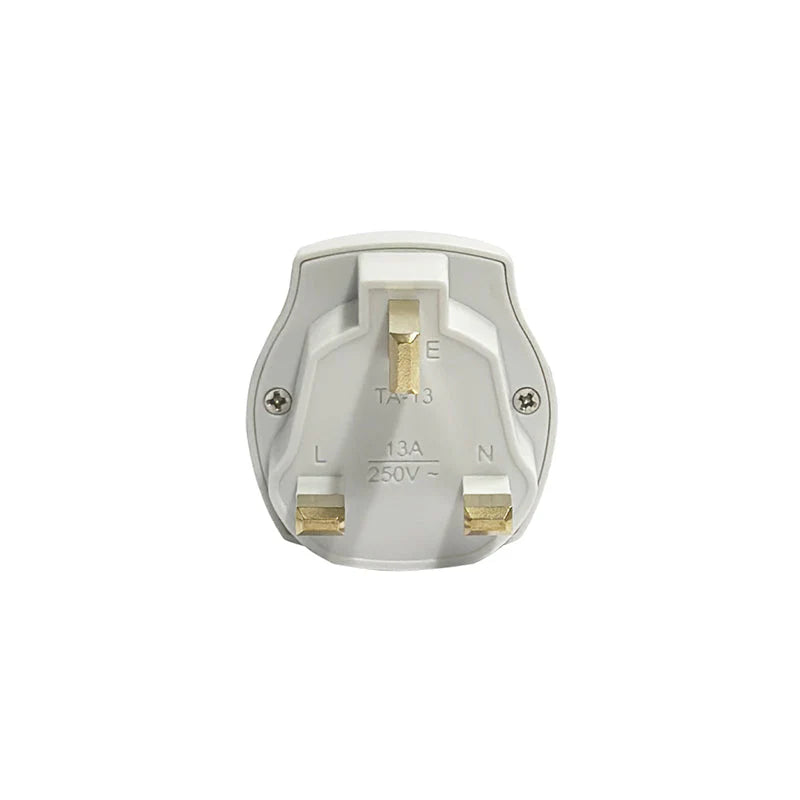 SoundTeoh TA-13 13A Travel Adaptor with Safety Shutter