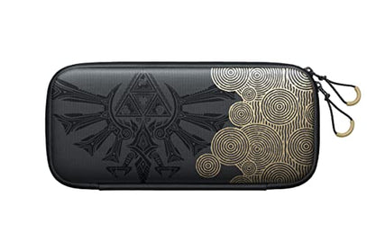 Nintendo the Legend of Zelda Tears of the Kingdom Edition Switch Carrying Case & Screen Protector, Black