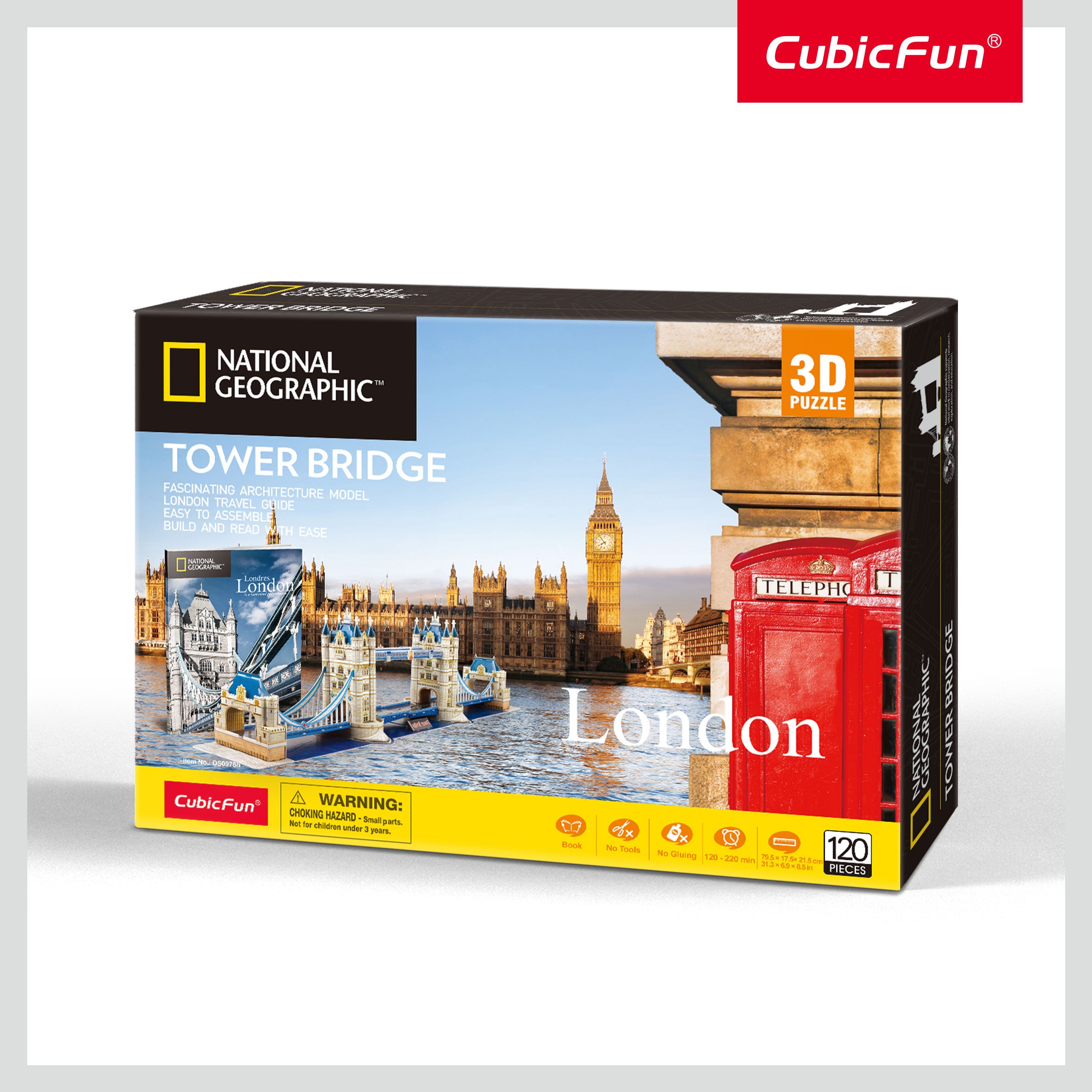 NG 3D PUZZLE TOWER BRIDGE