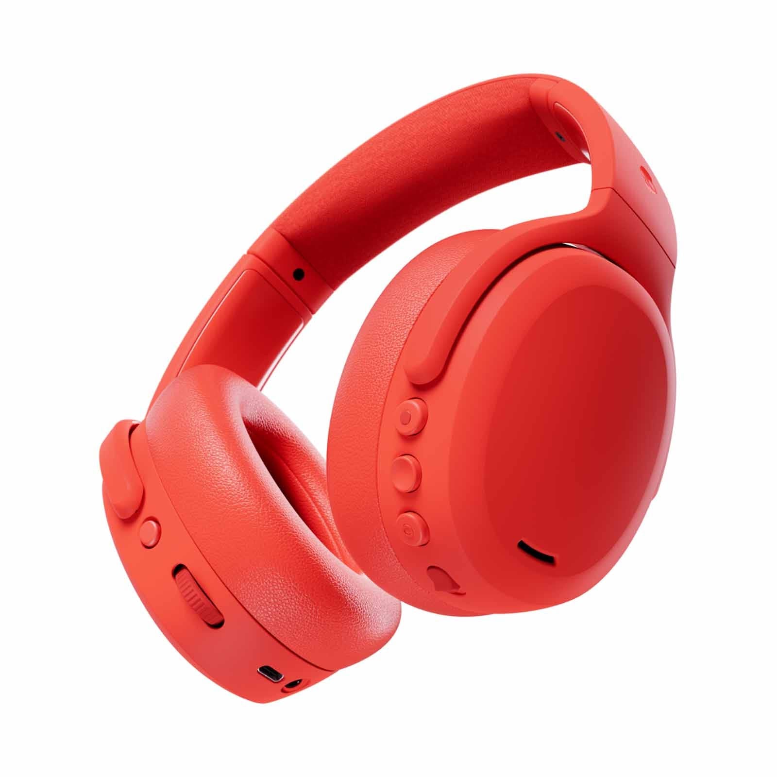 Skullcandy Crusher® ANC 2 Wireless Over-Ear Headphones with Sensory Bass – Red (SK-S6CAW-S801)