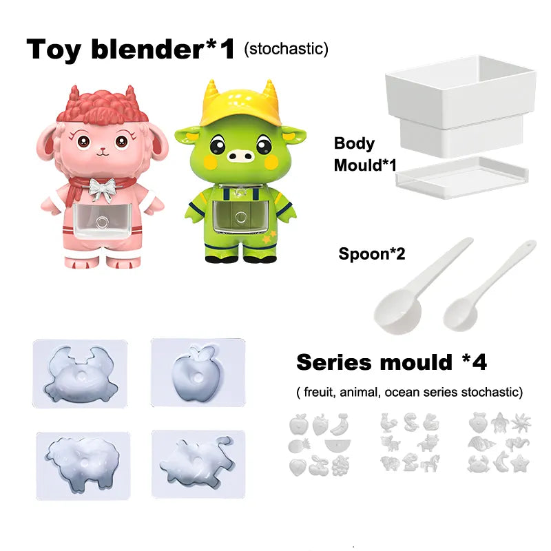 DIY Pastry Food Toys – Kids Dough & Mould Set (with DHA) 185g