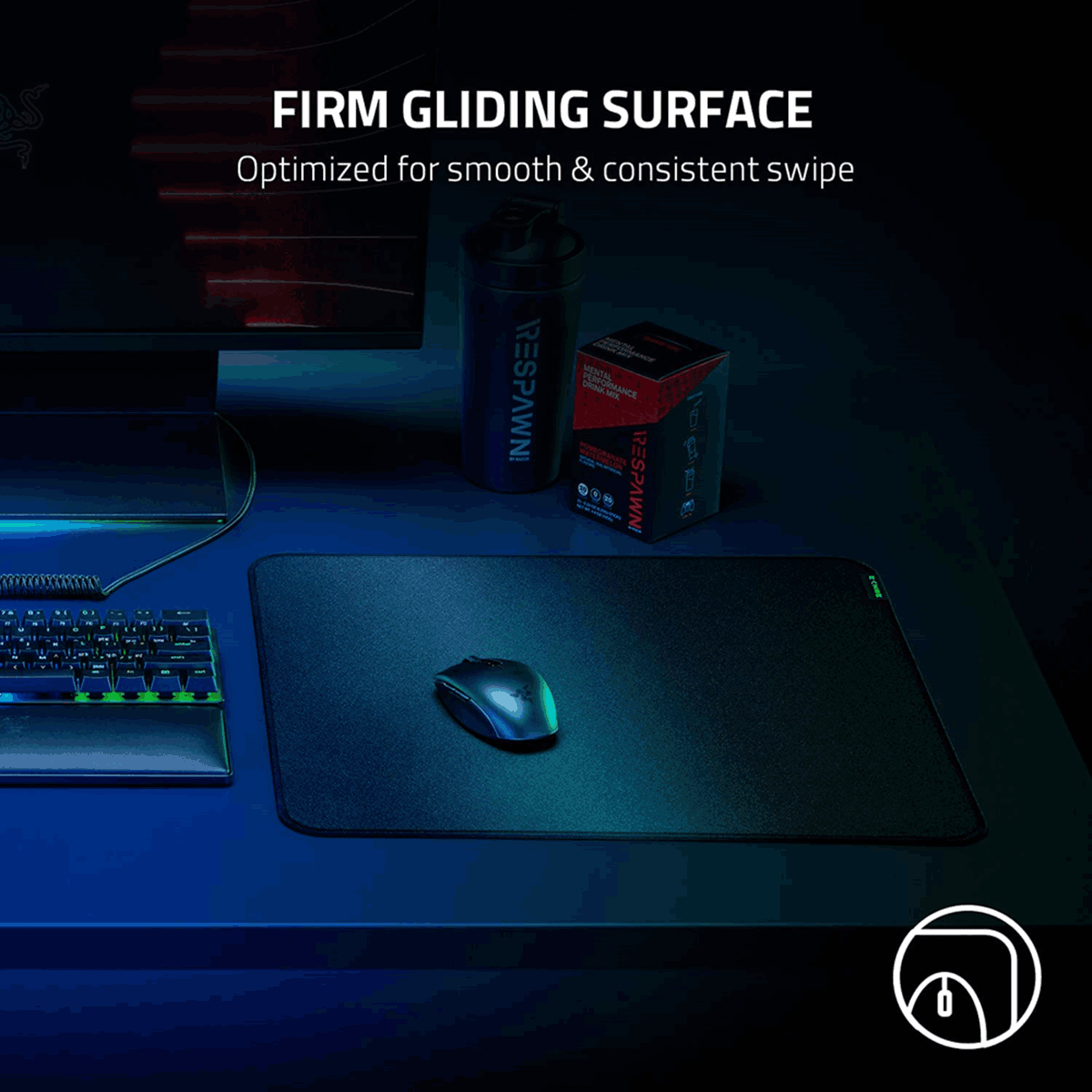 Razer Strider Hybrid Gaming Mouse Mat XXL