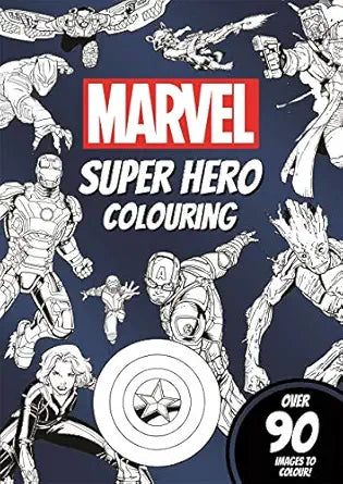 Marvel Mixed Superhero Colouring
