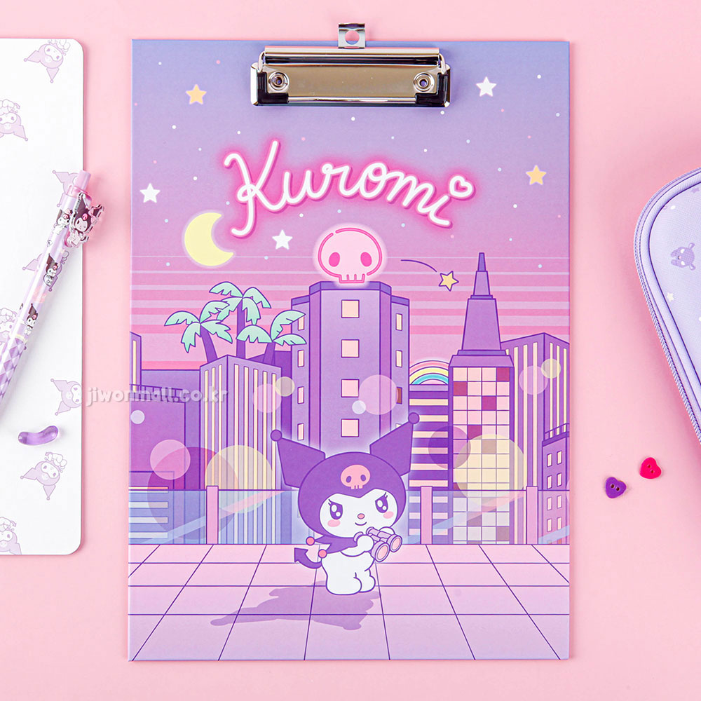 Sanrio Kuromi A4 Clipboard