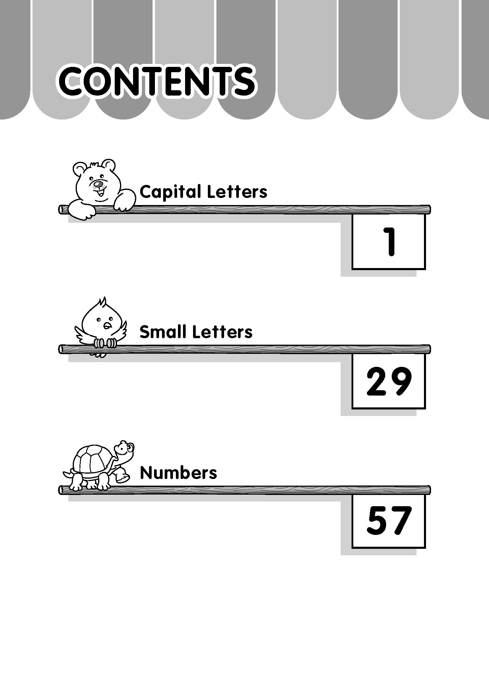 Write Letters and Numbers