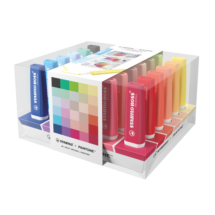 Stabilo Boss Original x Pantone Deskset of 30