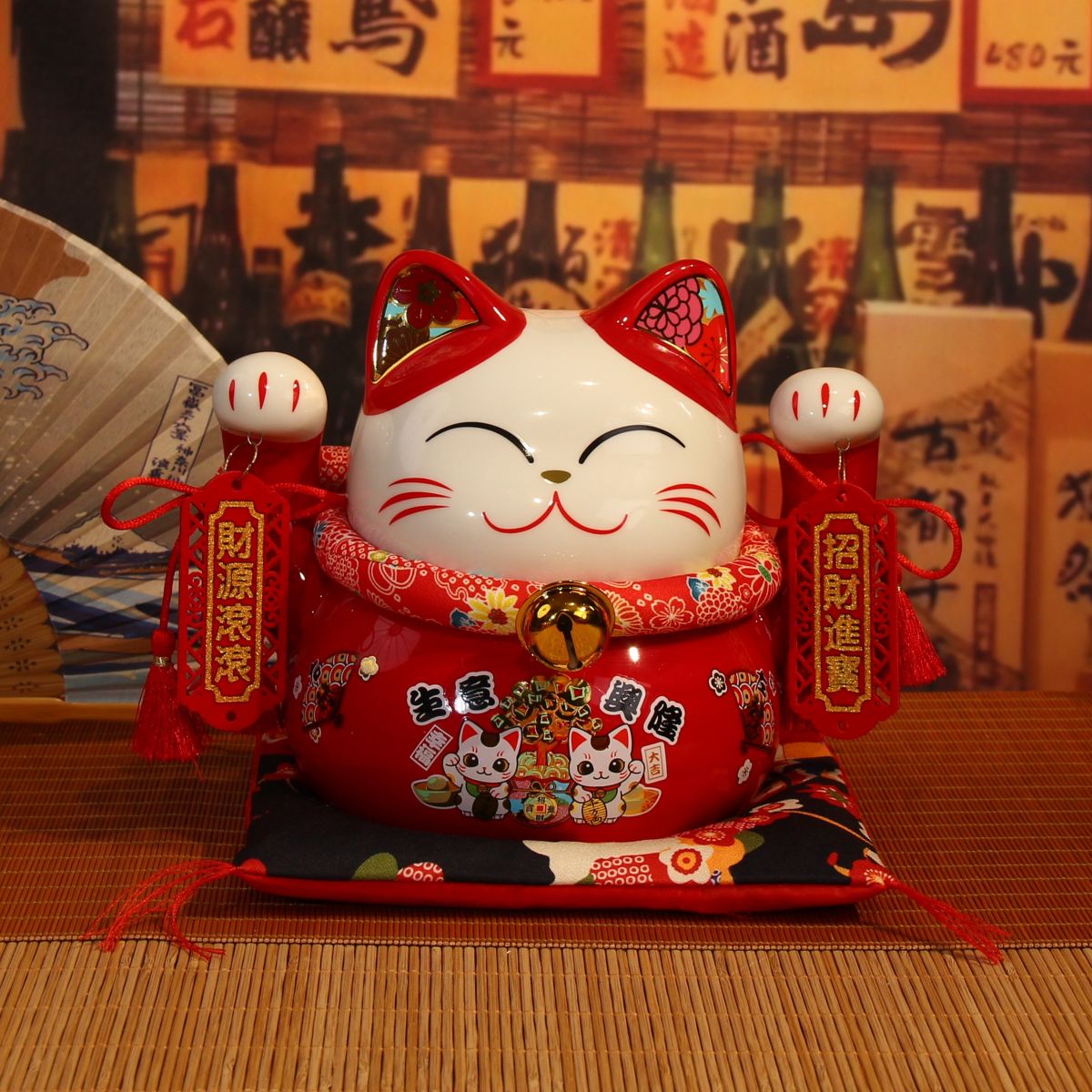  LUCKY CAT 17*13*15 CM 