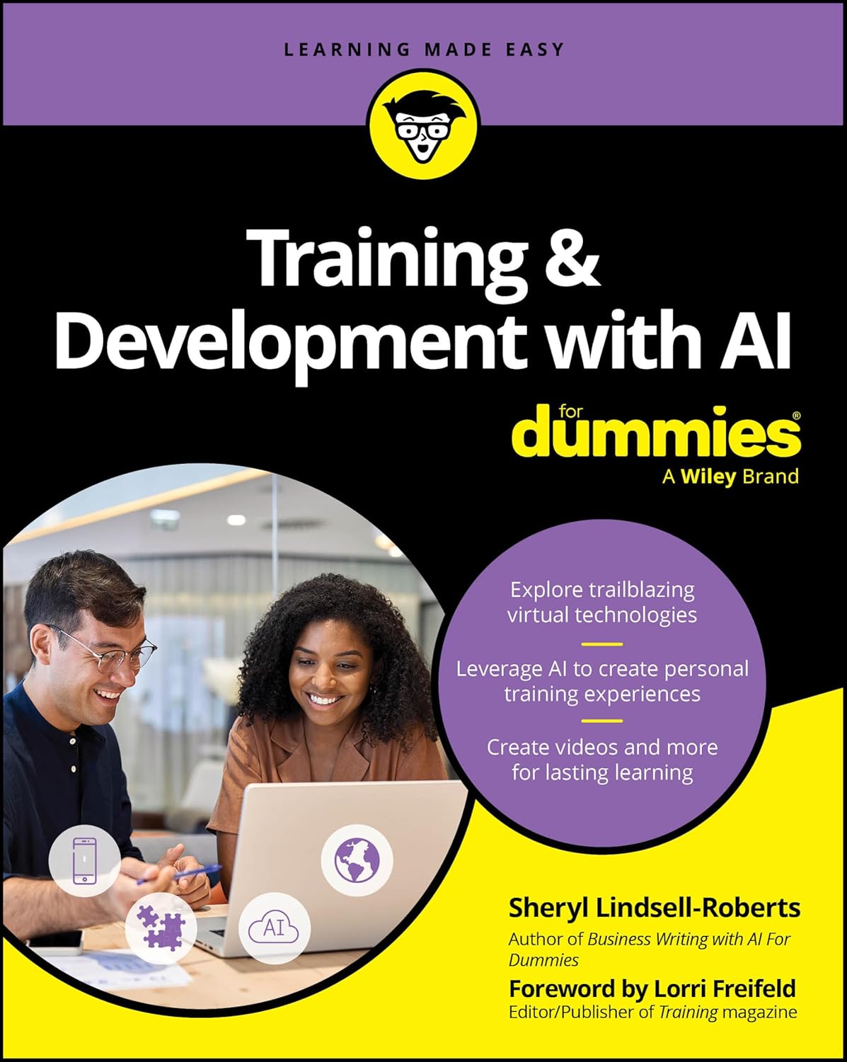 Training & Development With AI For Dummies (Paperback)