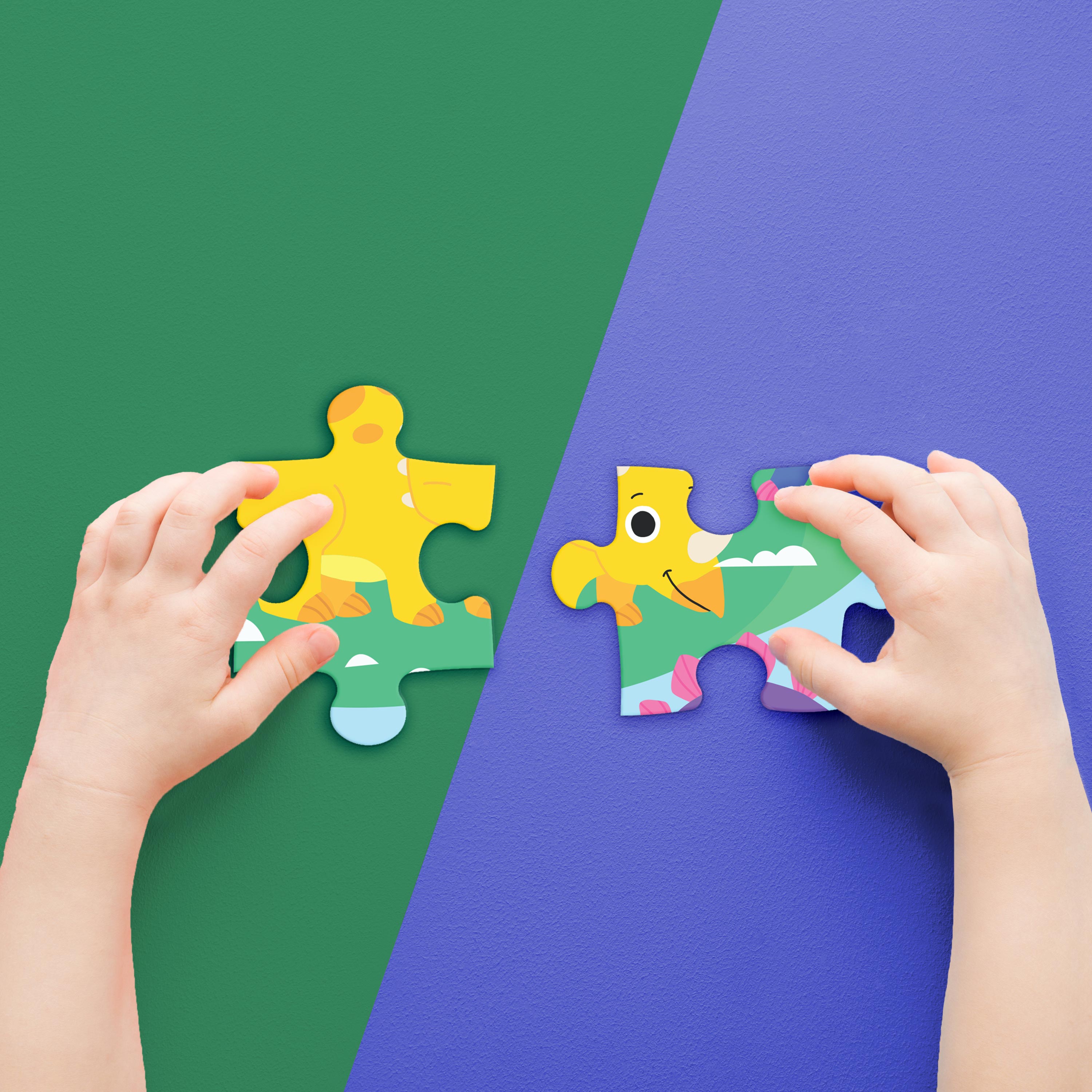 JR JIGSAW CARRY N PLAY PUZZLE ROARSOME DINOSAURS