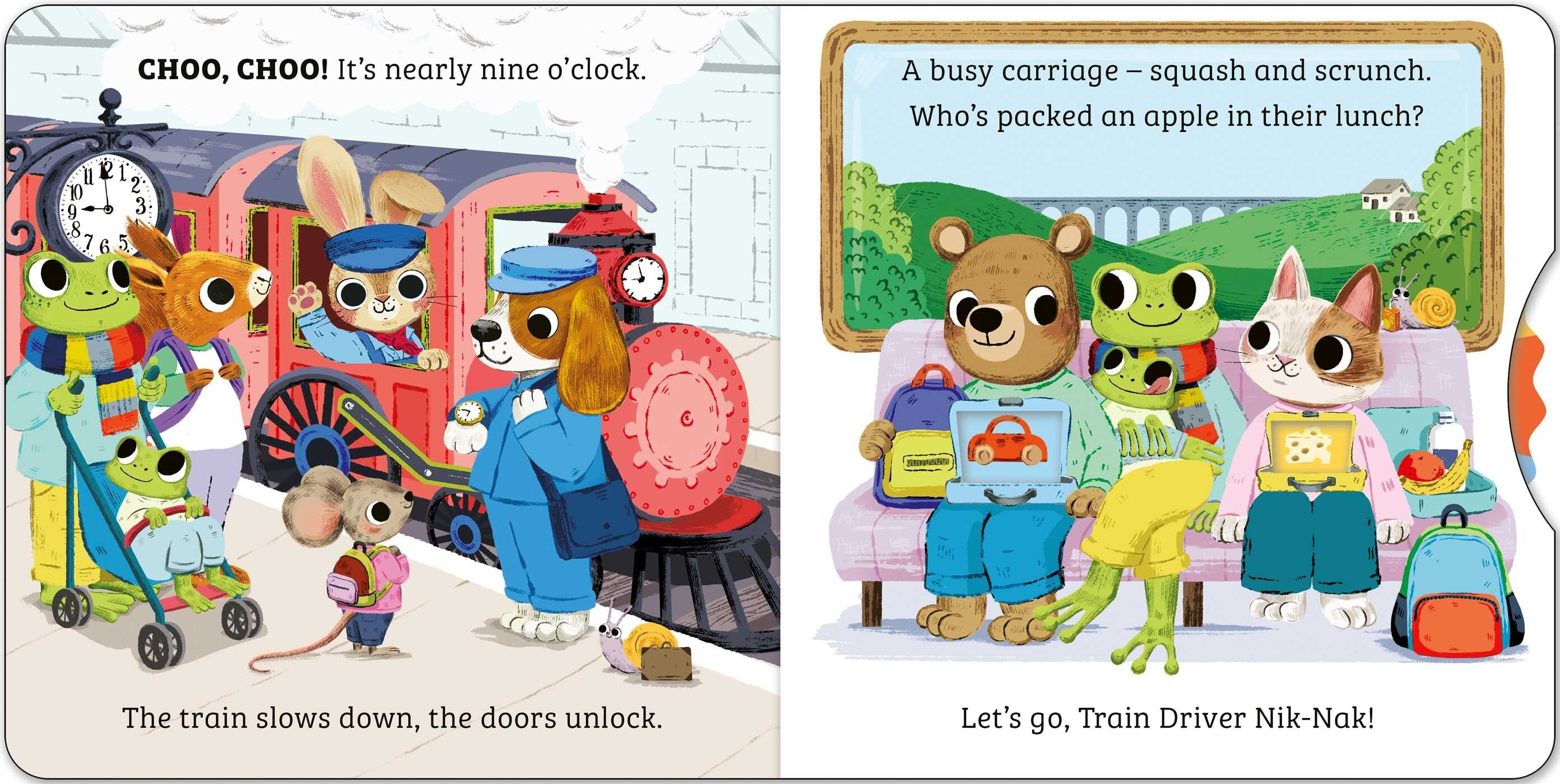 Nik-Nak Bunny: Train Driver