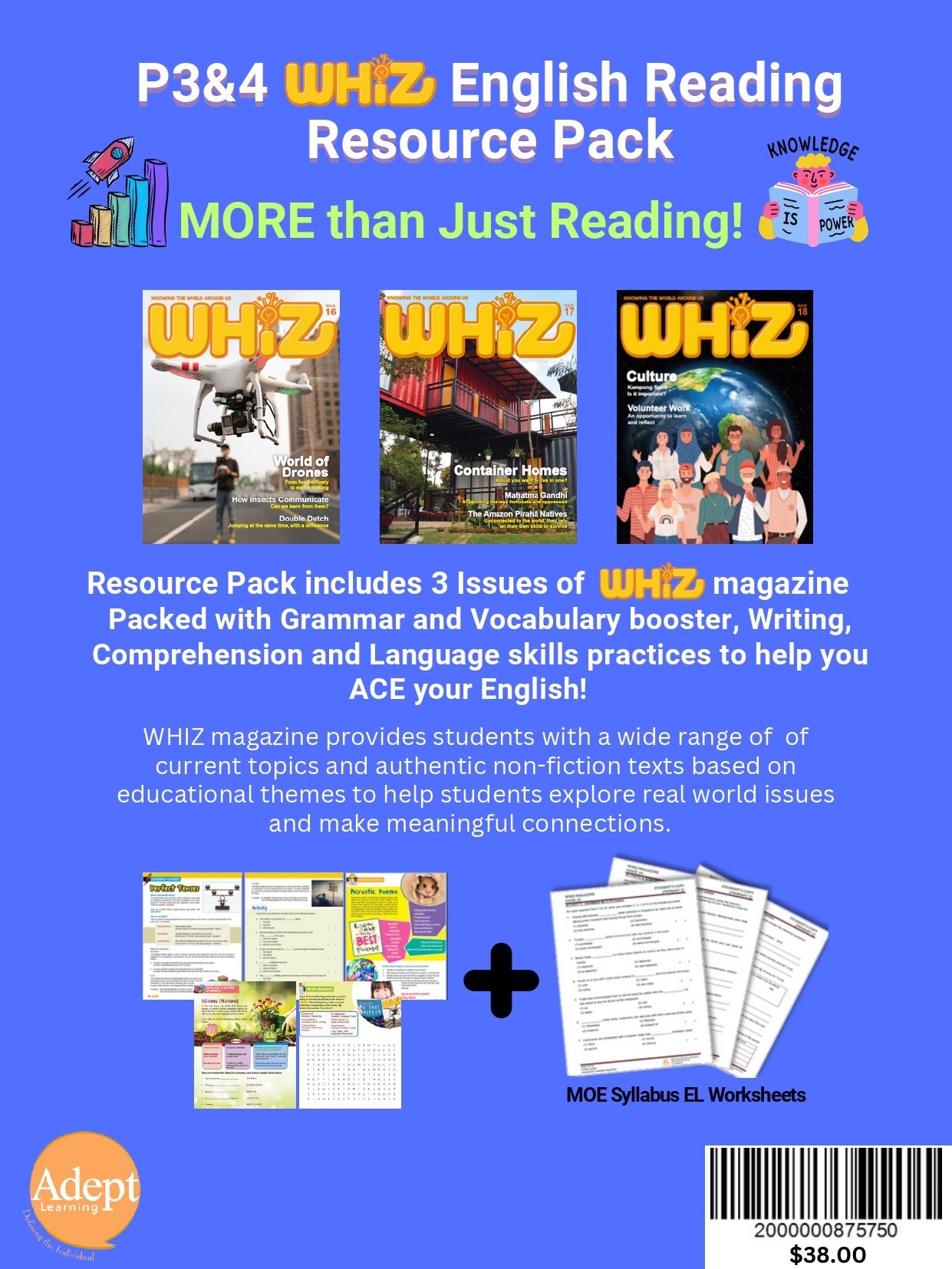 Primary 3/4 WHIZ MAGAZINE BUNDLE (3 ISSUES)